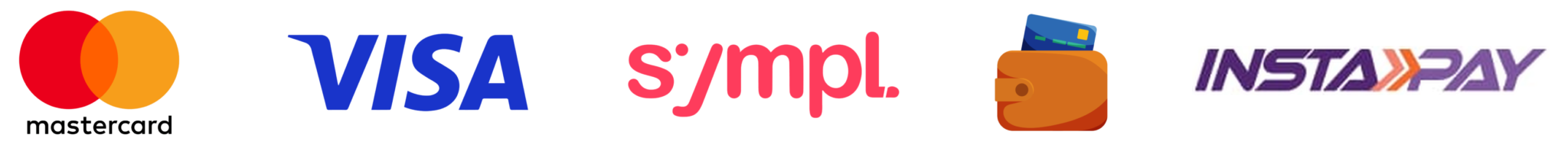 Mastercard, Visa, Sympl, mobile wallets and InstaPay