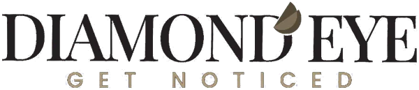 Diamond Eye logo (dark, header)